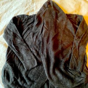 Black barefoot dreams circle cardigan